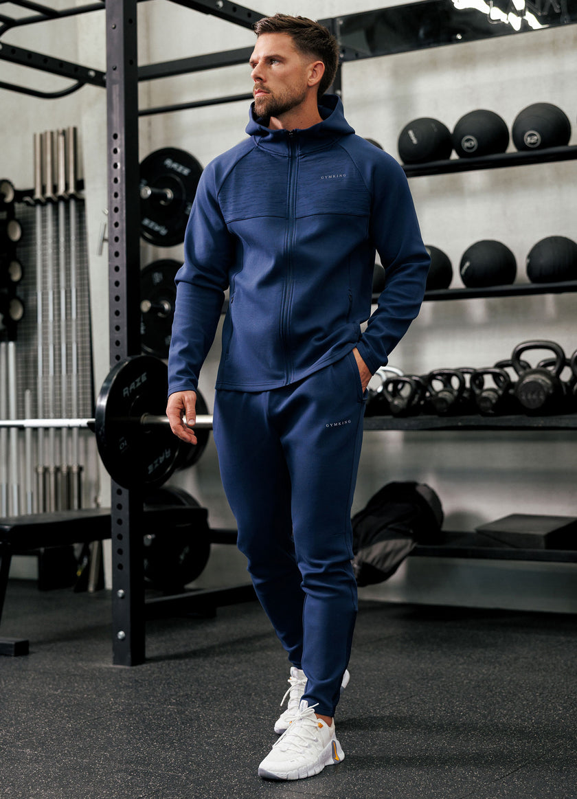 Gym King Dynamic Training Tracksuit - Oxford Blue