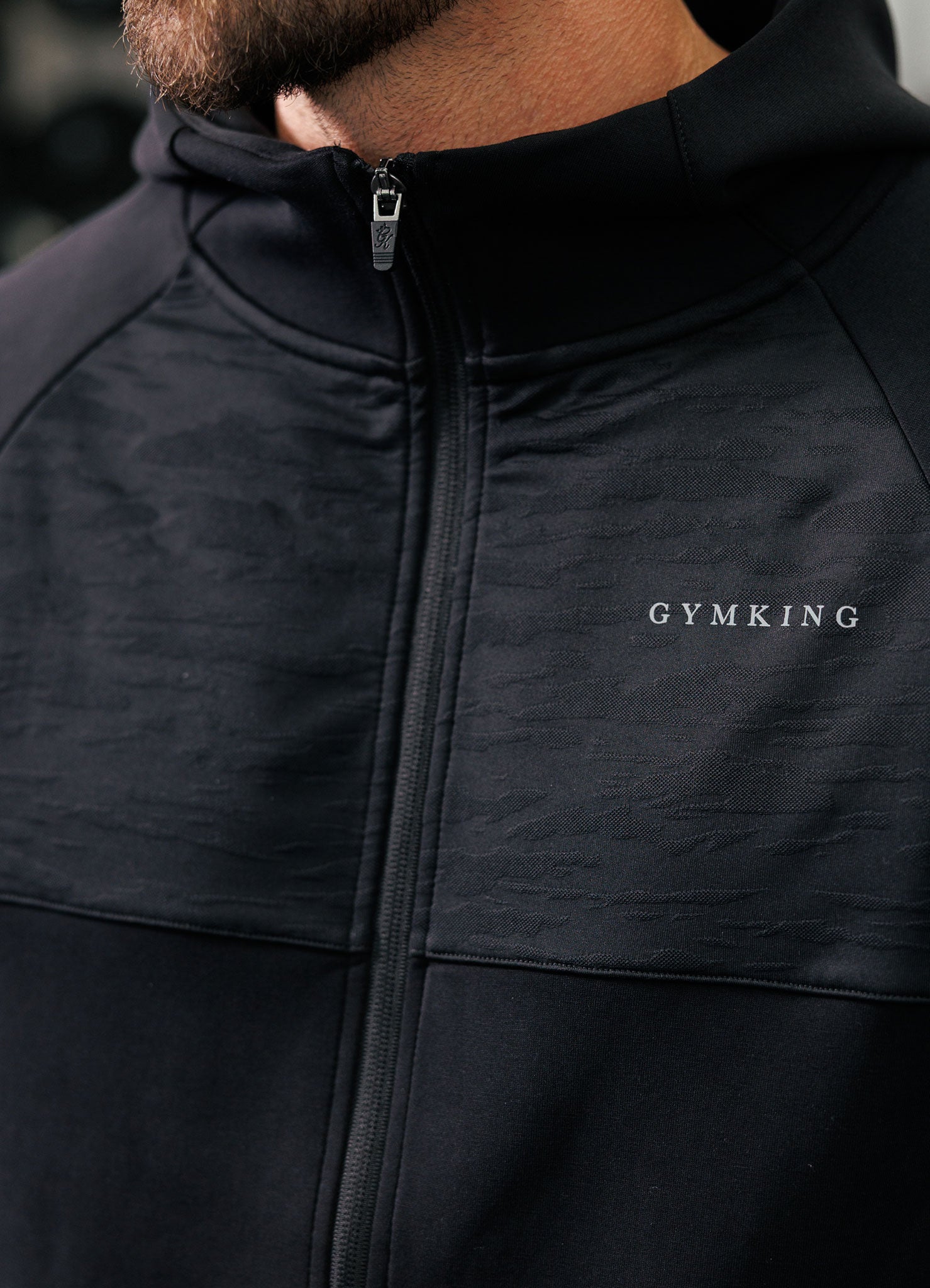 Gym King Dynamic Training Tracksuit - Black
