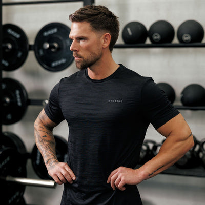 Gym King Dynamic Training Tee - Black