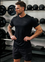 Gym King Dynamic Training T-Shirt - Black thumbnail