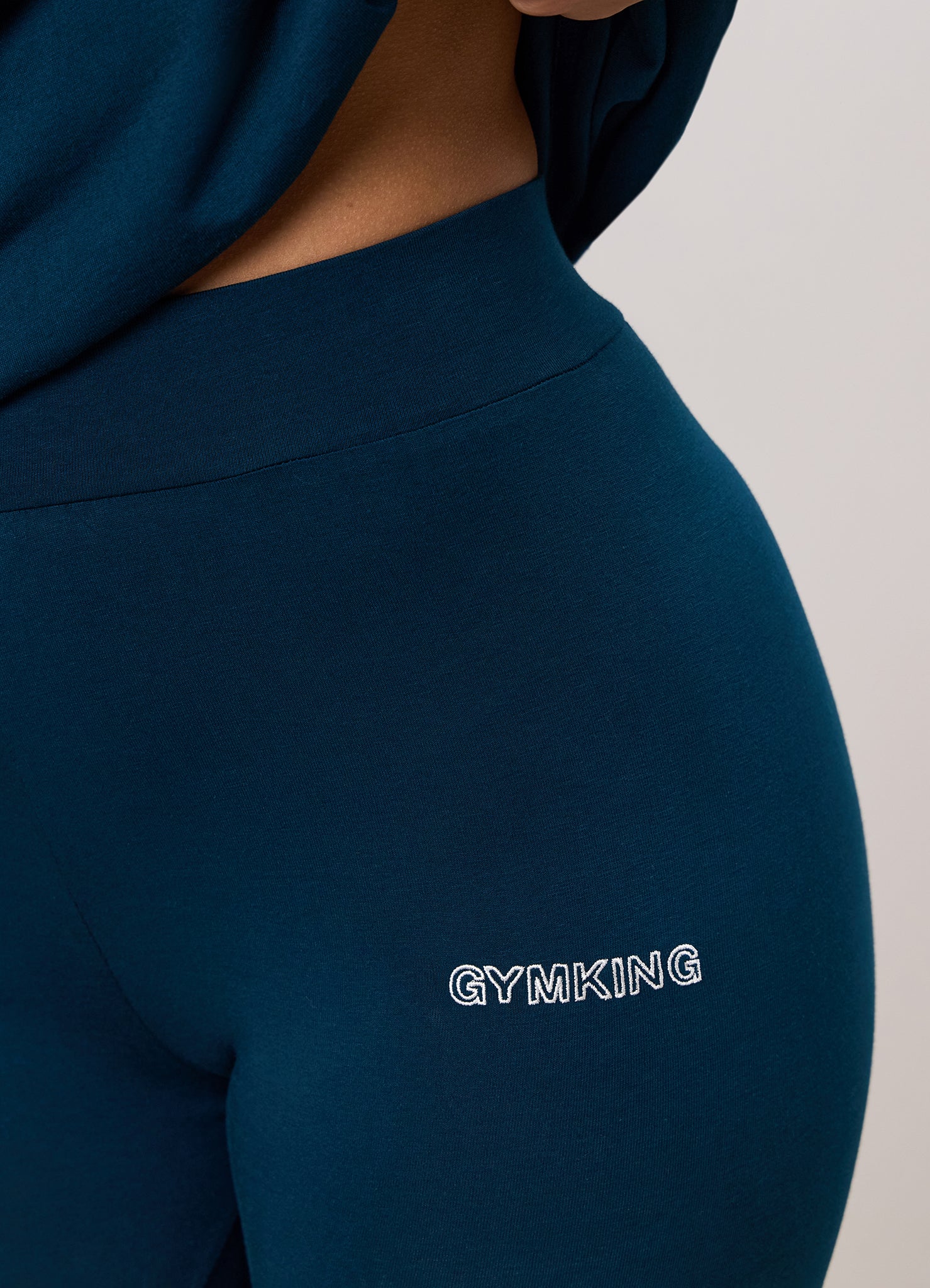 Gym King Dynamic Jersey Legging - Oil Blue