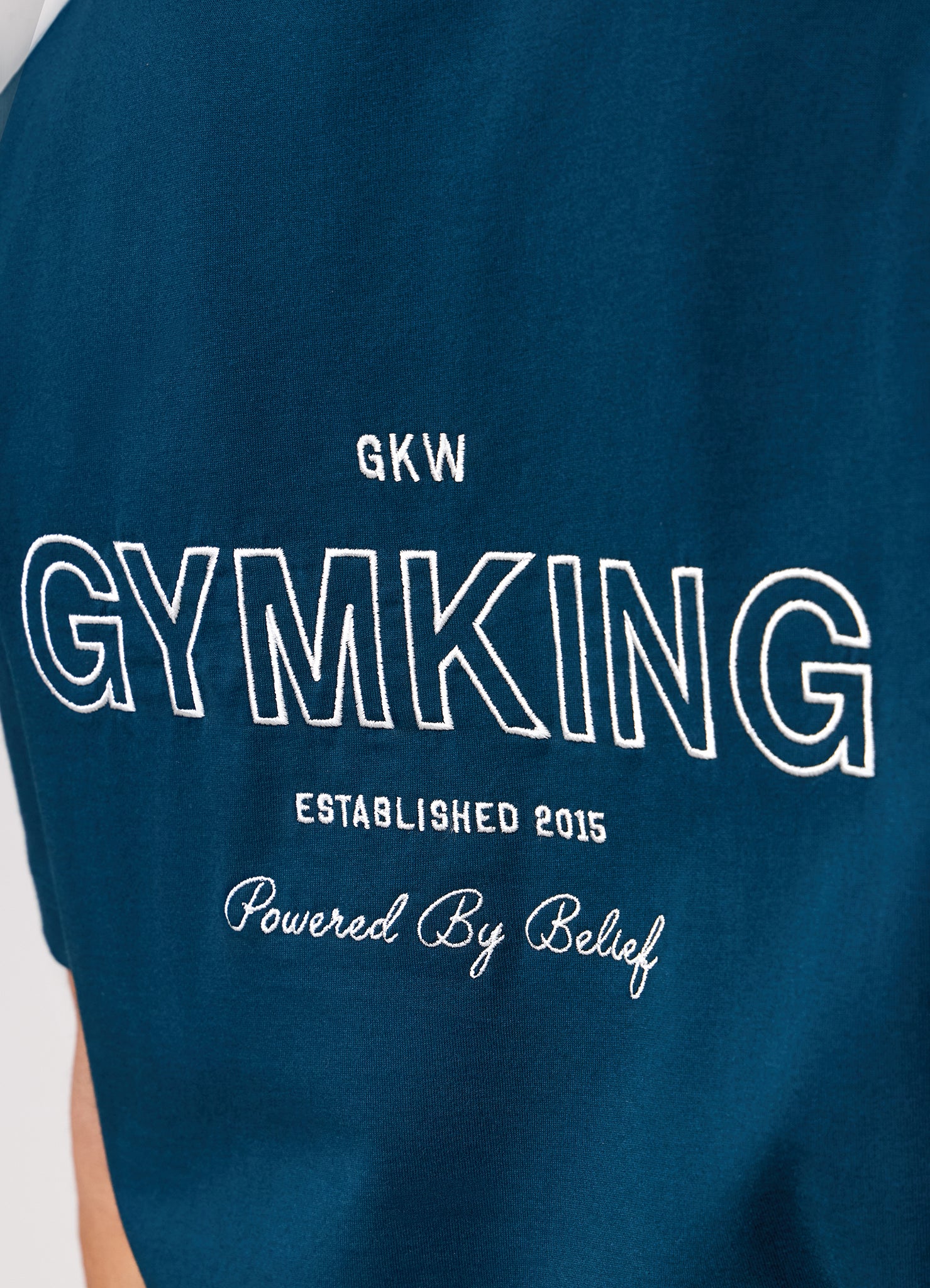 Gym King Dynamic Boyfriend Tee - Oil Blue