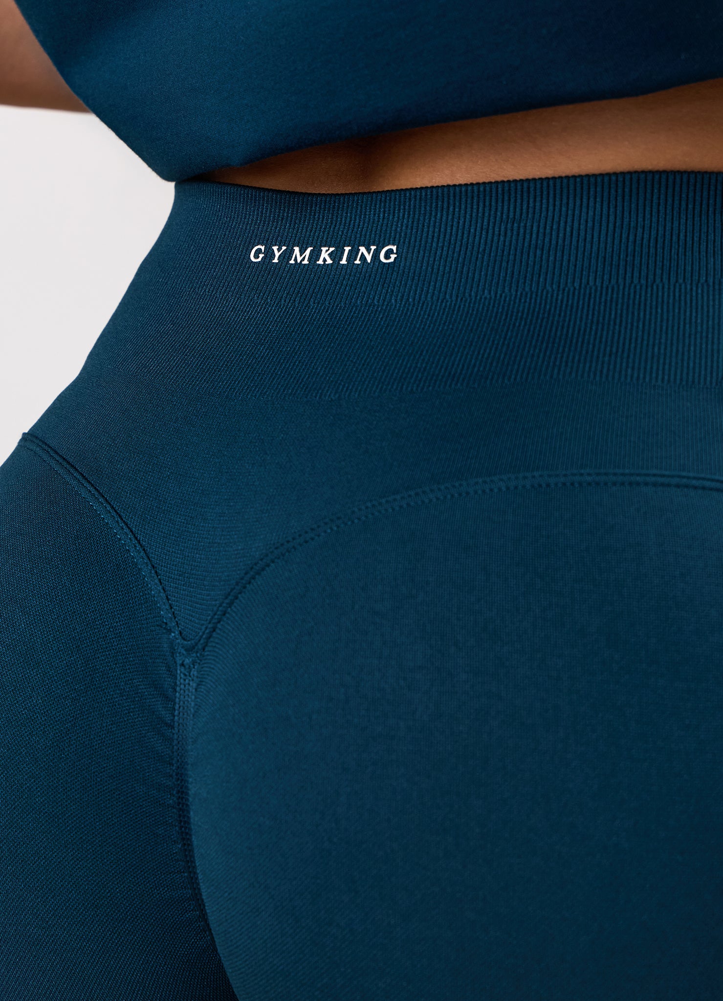 Gym King Sculpt Seamless Legging - Oil Blue