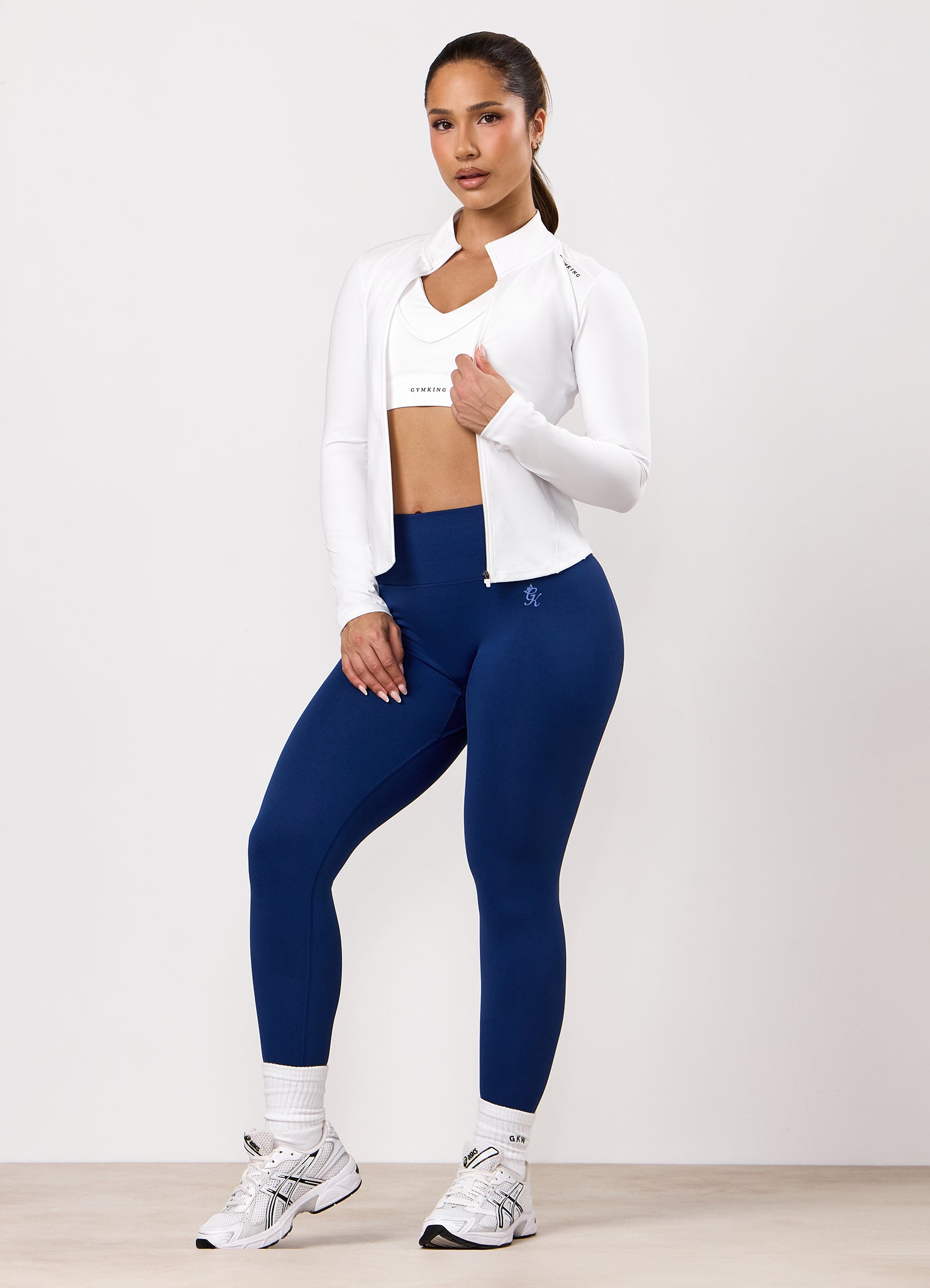 Gym King Sculpt Seamless Legging - Estate Blue