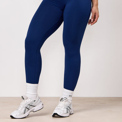 Gym King Sculpt Seamless Legging - Estate Blue