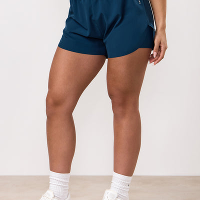 Gym King Dynamic 2-In-1 Short - Oil Blue