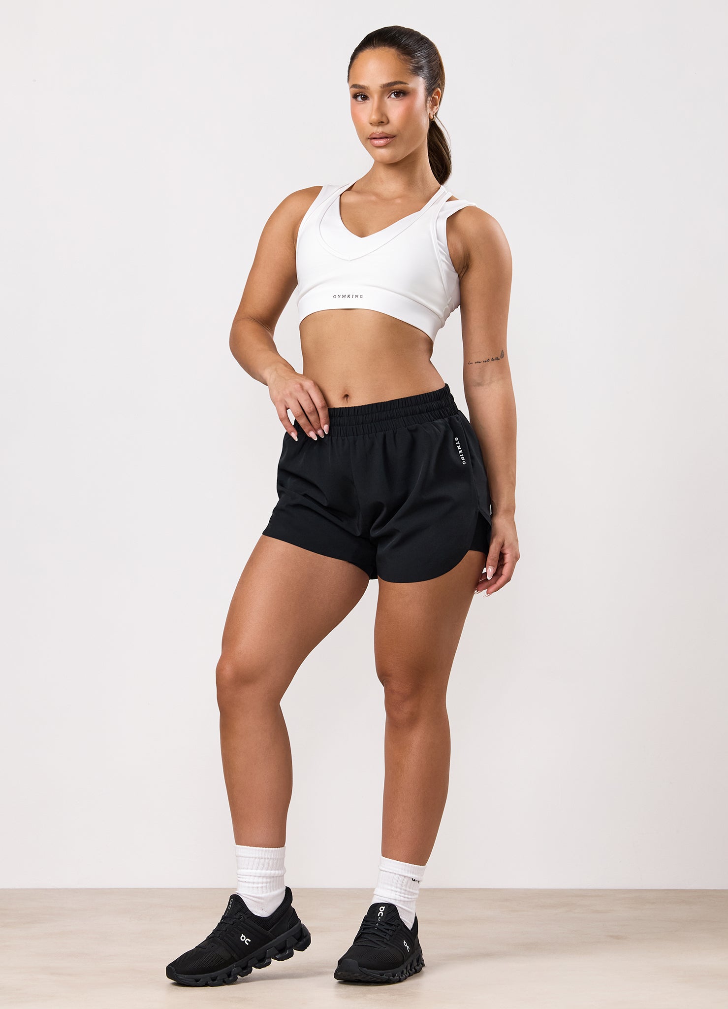 Gym King Dynamic 2-In-1 Short - Black