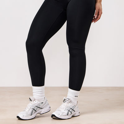 Gym King Dynamic Mesh Panel Legging - Black