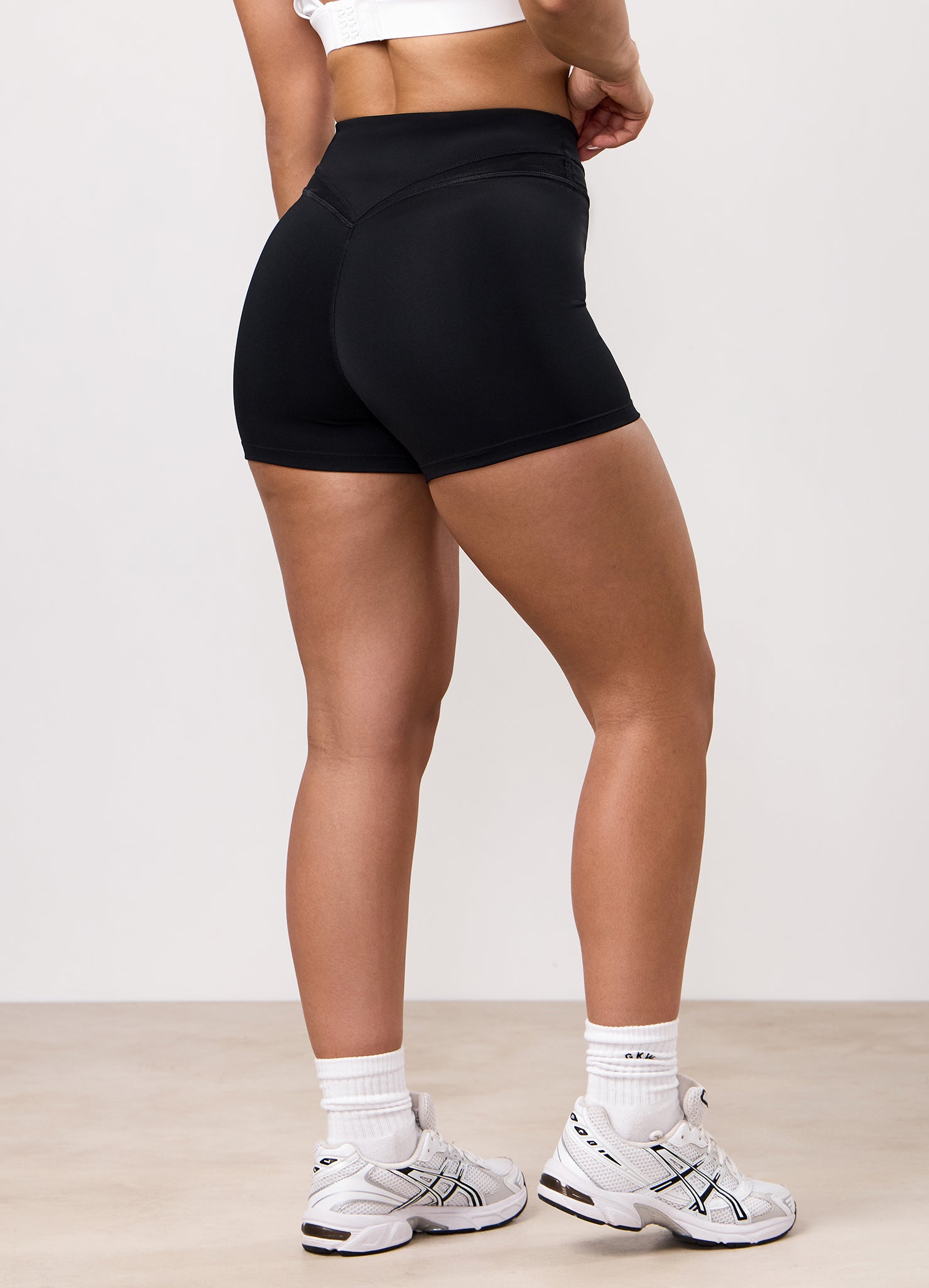 Gym King Dynamic Mesh Panel Short - Black