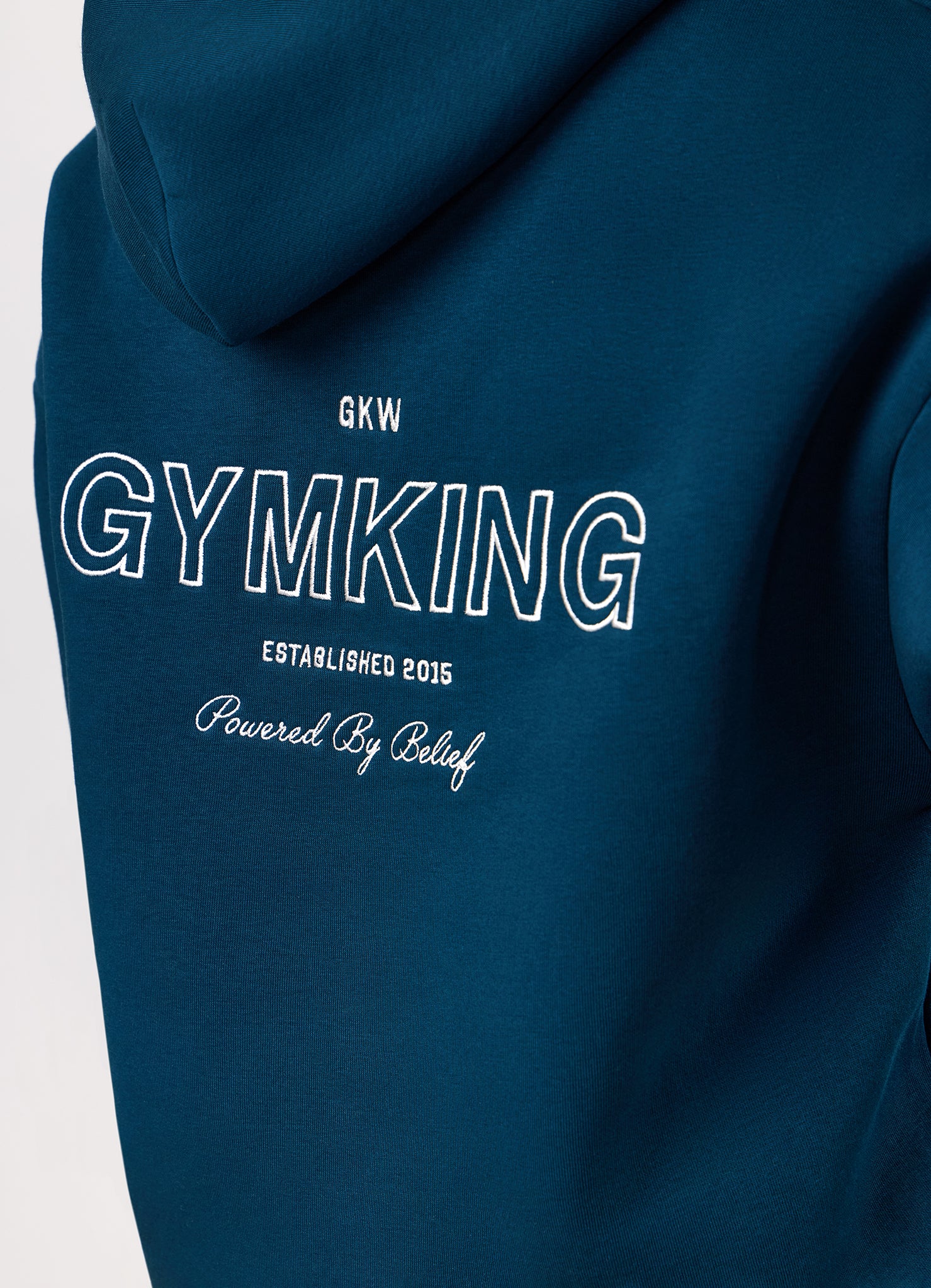Gym King Dynamic Oversized Hood - Oil Blue