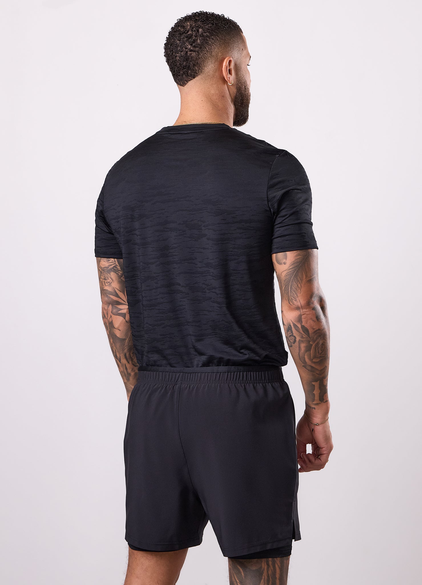 Gym King Dynamic Training Tee - Black
