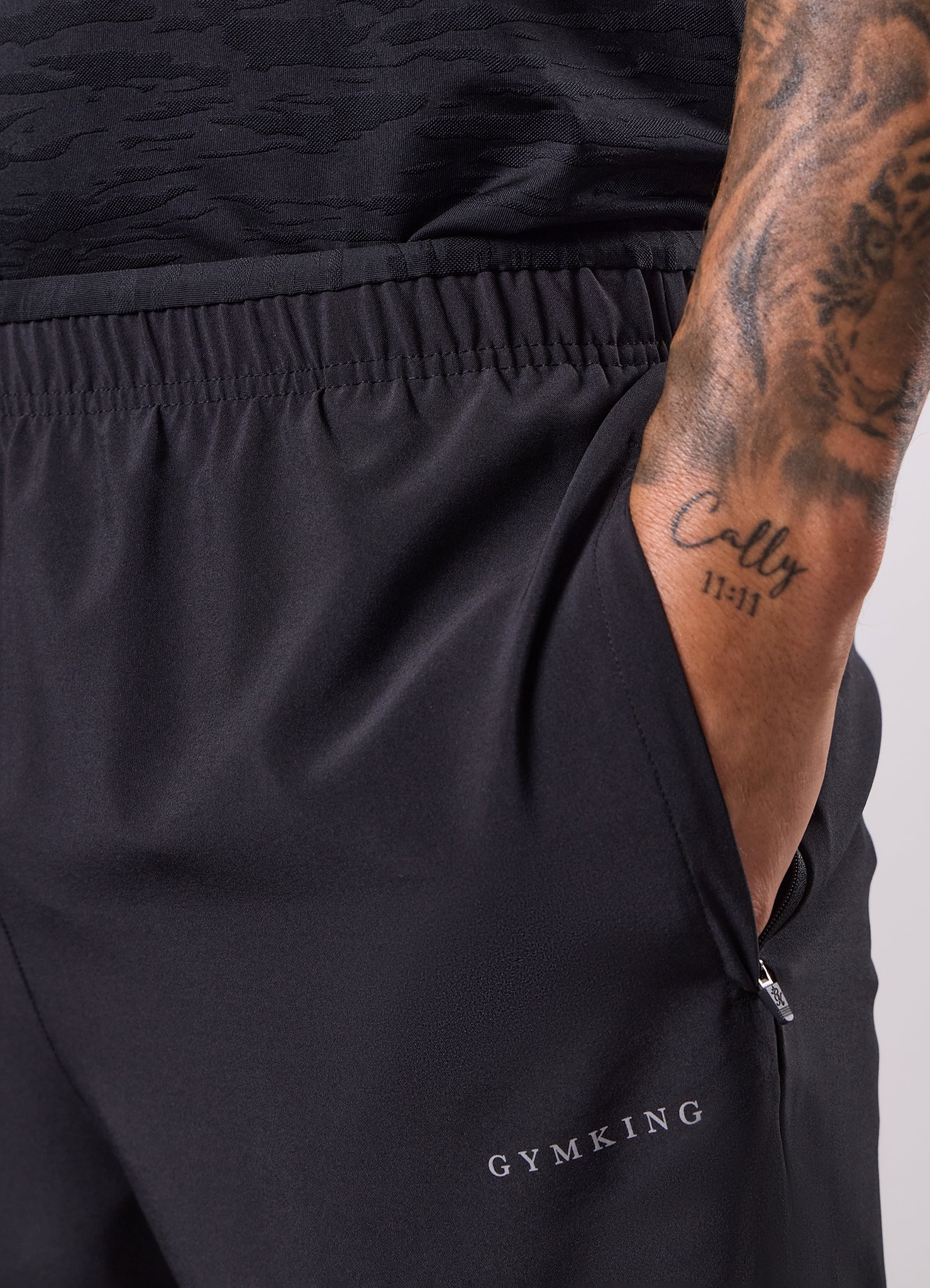 Gym King Dynamic Performance 2-In-1 Short - Black