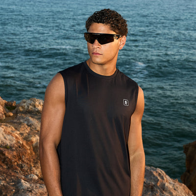 Gym King Apex Performance Vest - Black