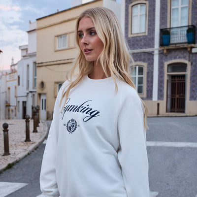Gym King Heritage Loopback Sweatshirt - Cream