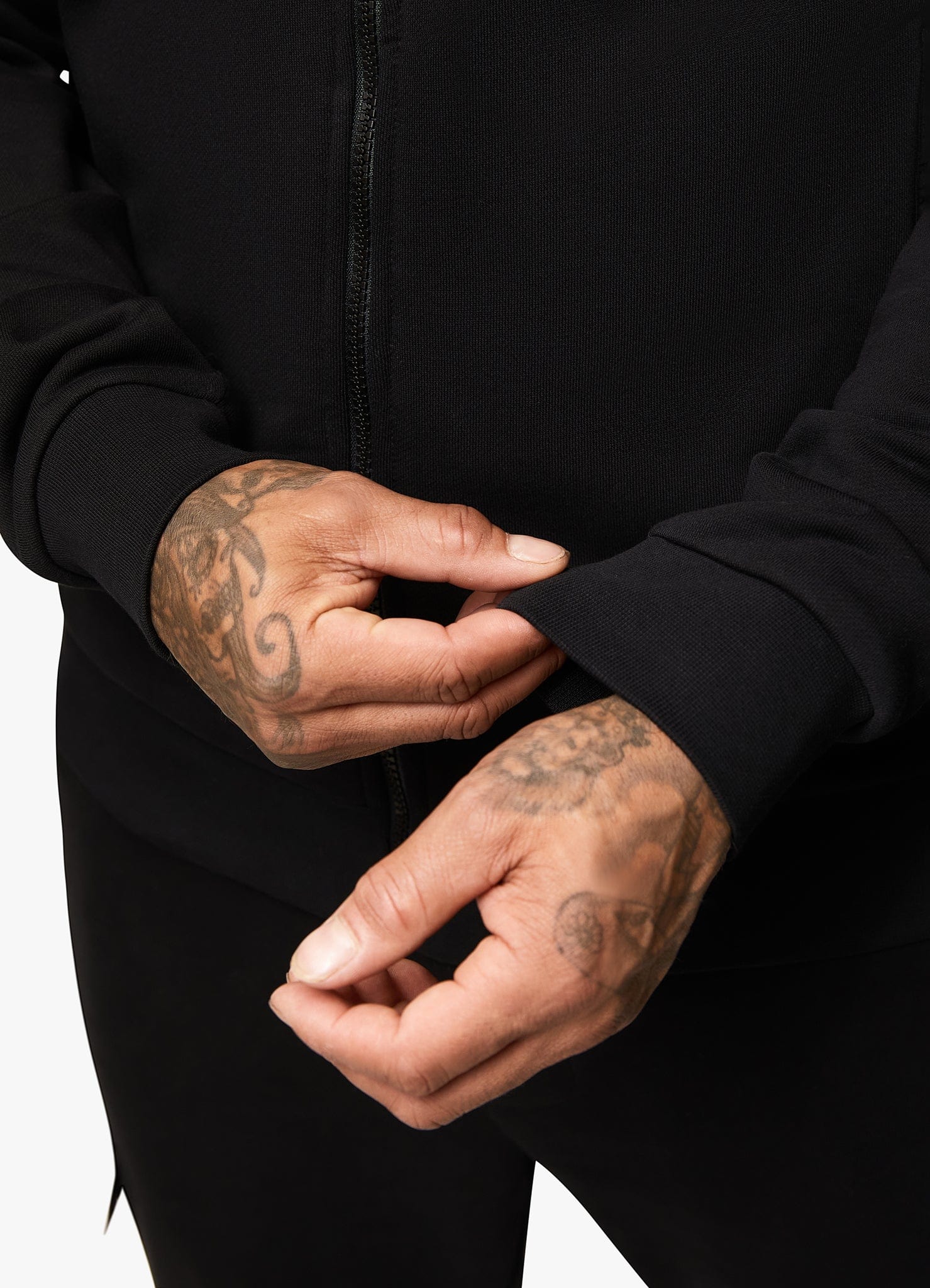 Gym King Eclipse FZ Hood - Black