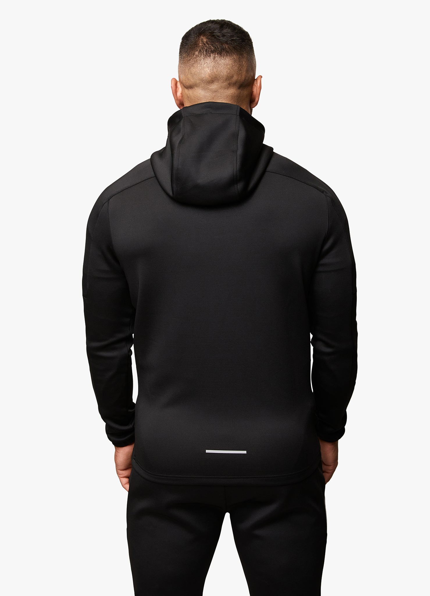 Gym King Eclipse Poly FZ Hood Black GYM KING