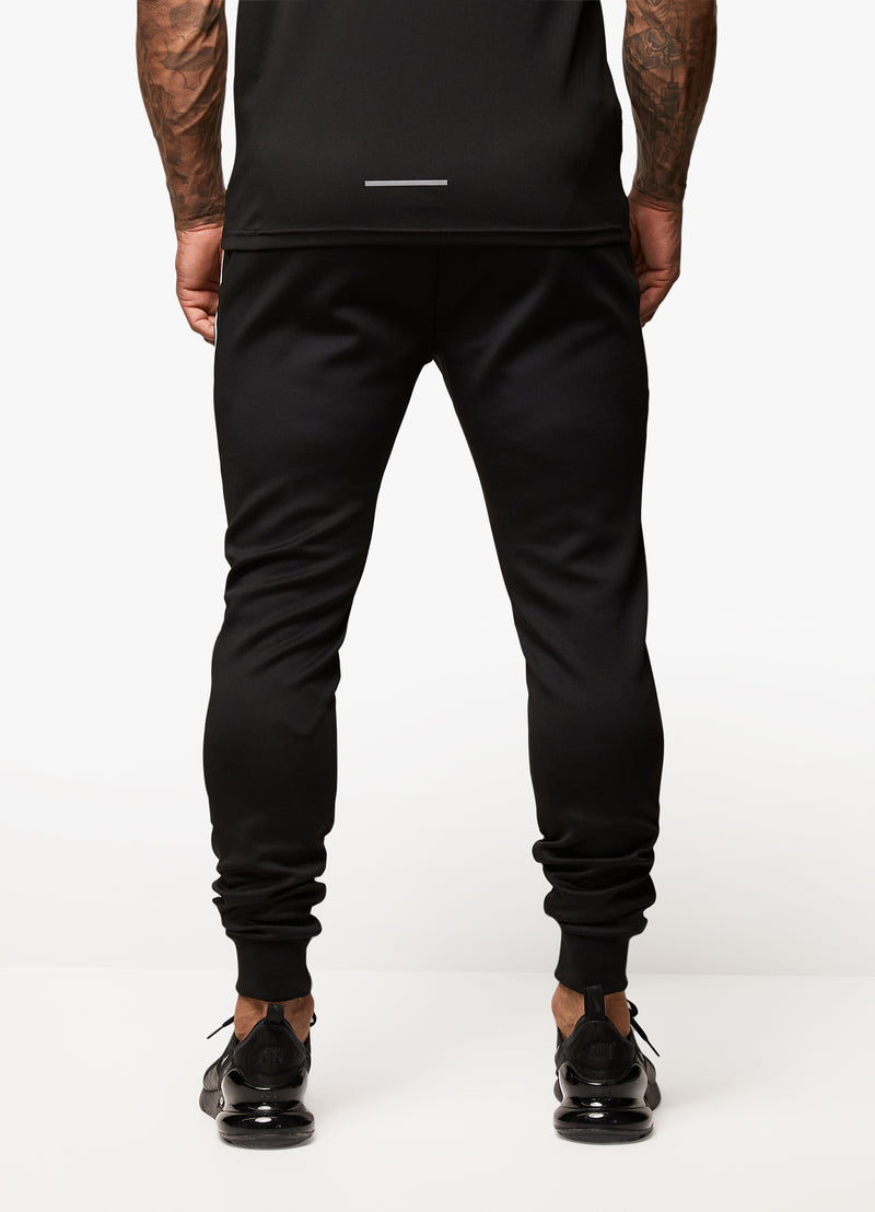 Gym King Eclipse Poly Jogger - Black