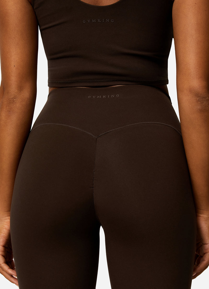 Gym King Peach Luxe Legging - Cocoa Luxe – GYM KING