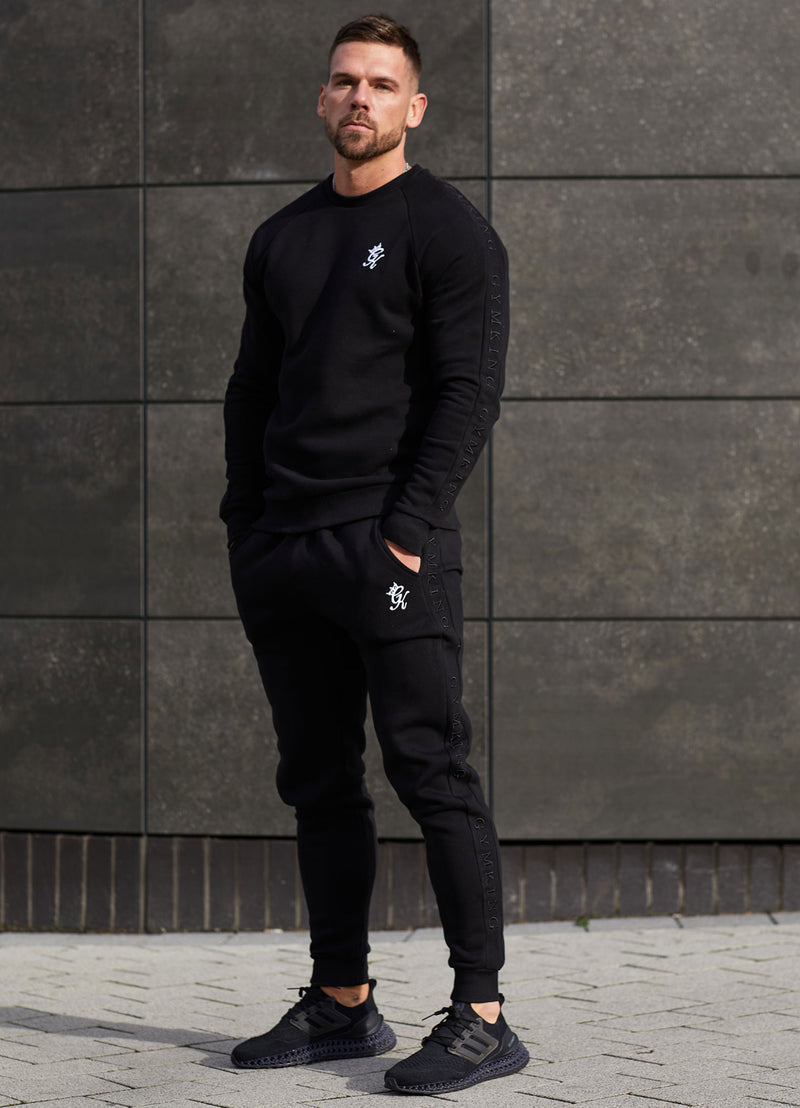 Gym King Elevate Tracksuit - Black