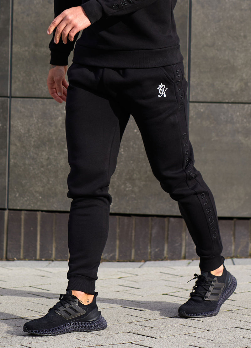 Gym King Elevate Tracksuit - Black