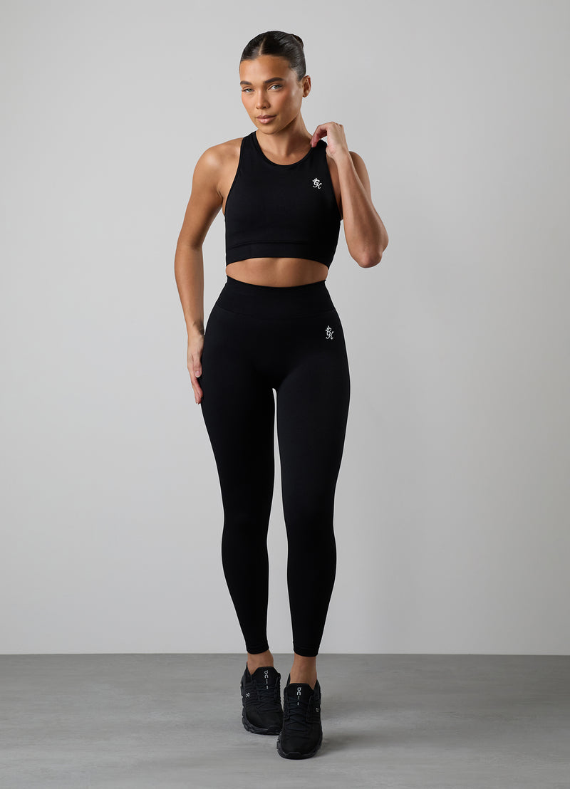 Gym King Elevate Seamless Legging - Black