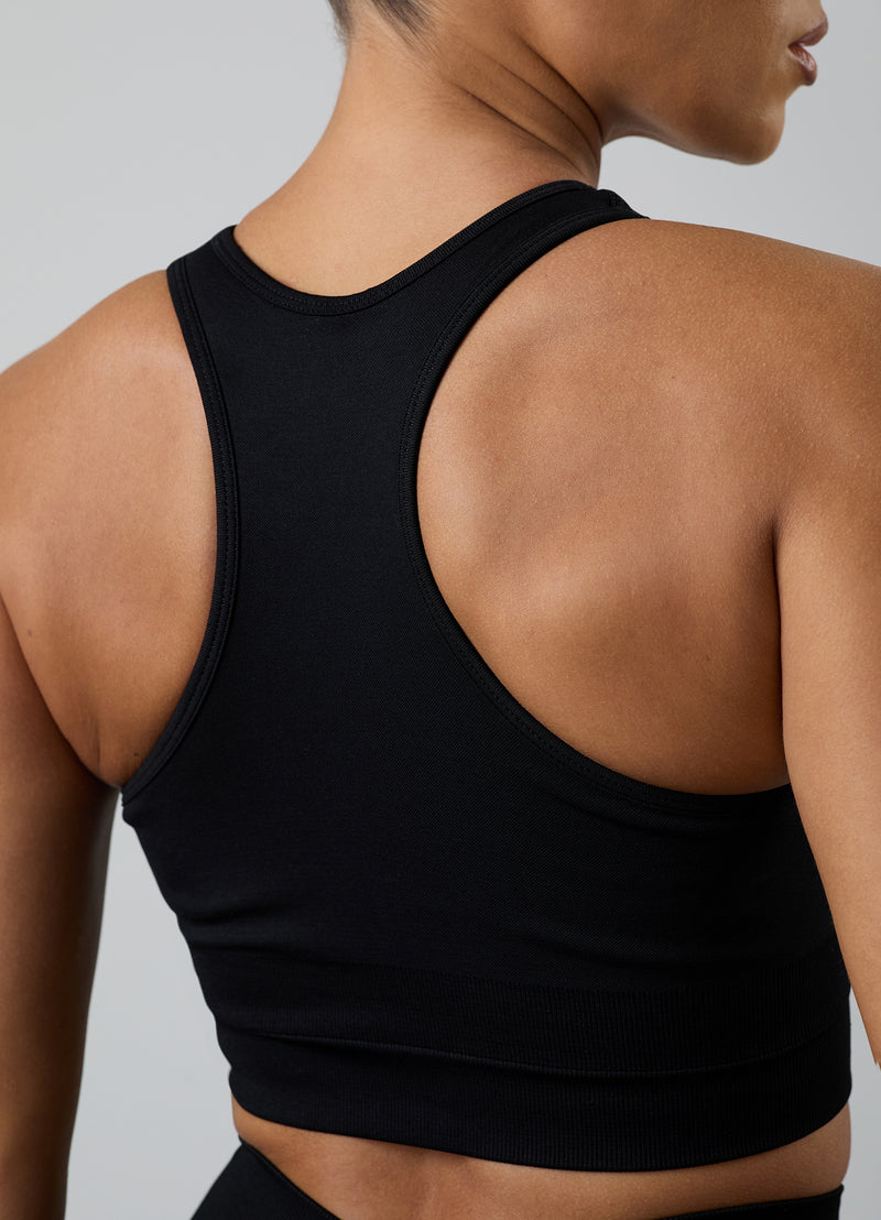 Gym King Elevate Seamless Tank - Black