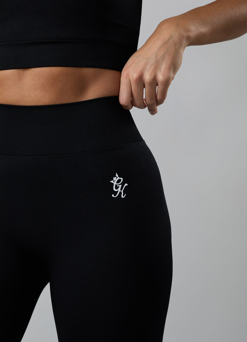 Gym King Elevate Seamless Legging - Black