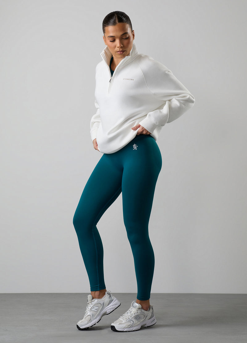 Gym King Elevate Seamless Legging - Deep Pine