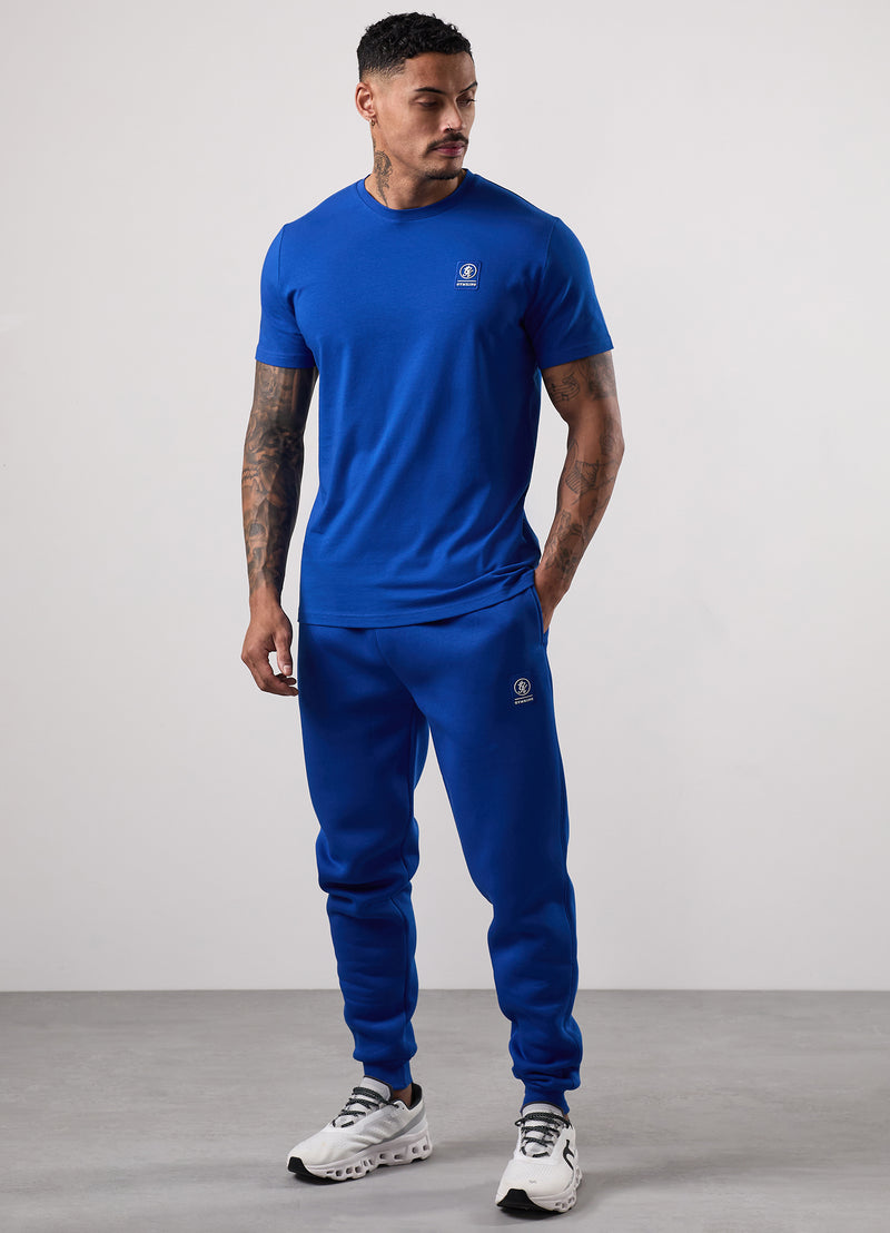 Gym King Emblem Tee - Royal Blue