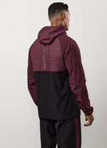 Gym King Endurance Hybrid Woven Suit - Dark Cherry/Black