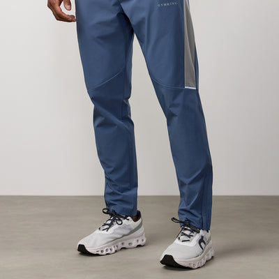 Gym King Endurance Woven Pant - Deep Sea Blue/Urban Grey