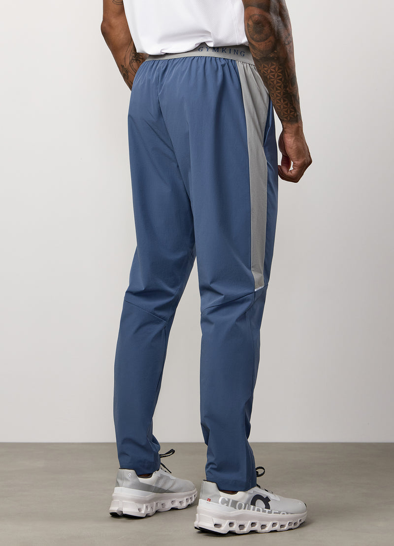 Gym King Endurance Woven Pant - Deep Sea Blue/Urban Grey
