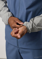 Gym King Endurance Hybrid Woven Suit - Urban Grey/Deep Sea Blue