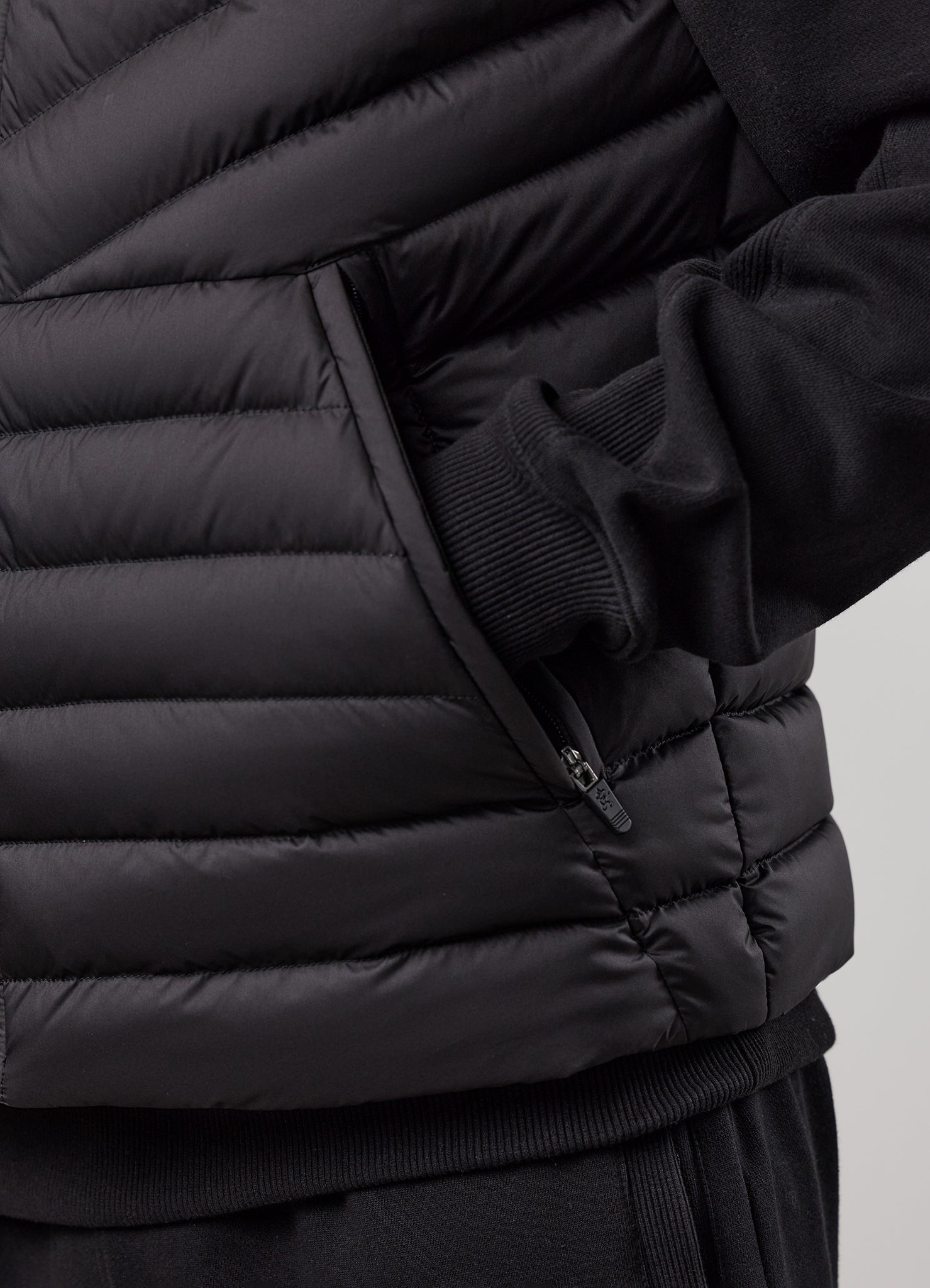 Gym King Endurance Puffer Gilet - Black