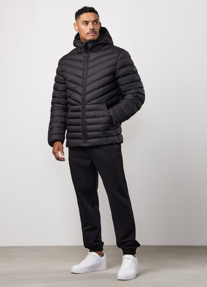 Gym King Endurance Puffer Jacket - Black