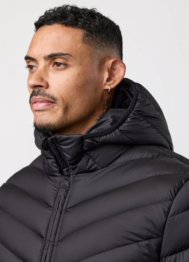 Gym King Endurance Puffer Jacket - Black