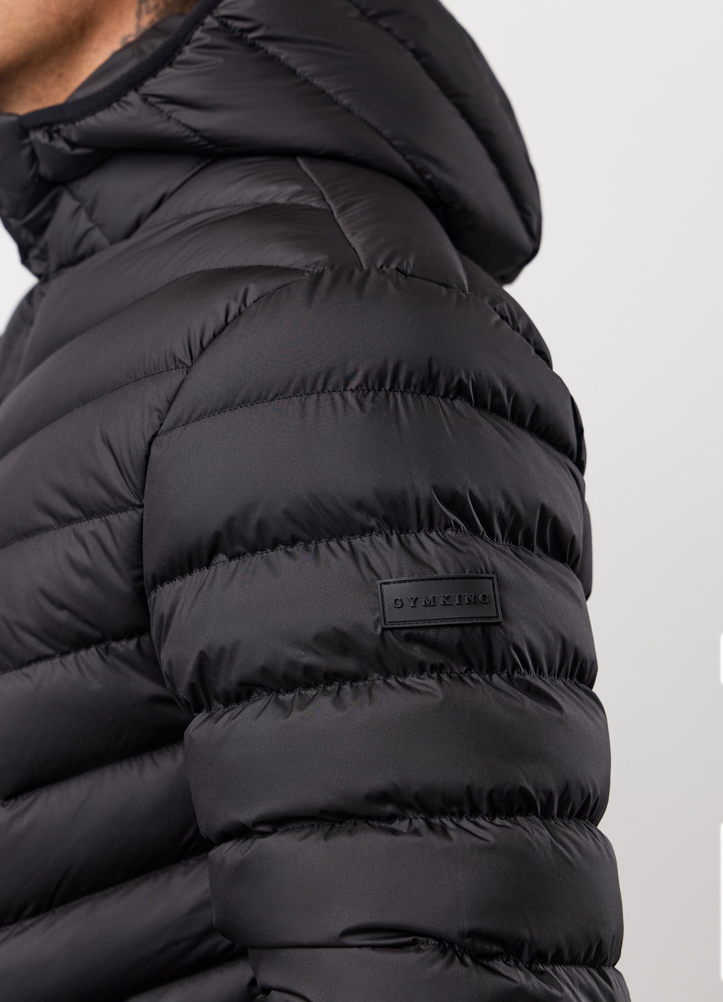 Gym King Endurance Puffer Jacket - Black