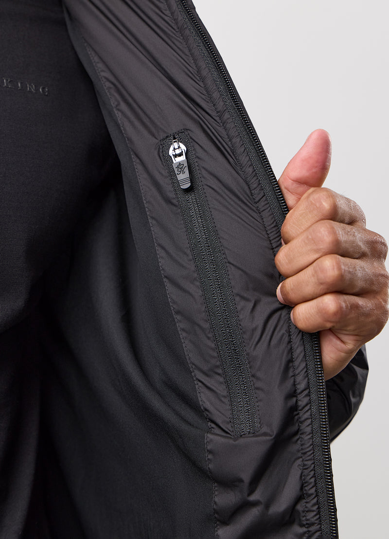 Gym King Endurance Puffer Jacket - Black