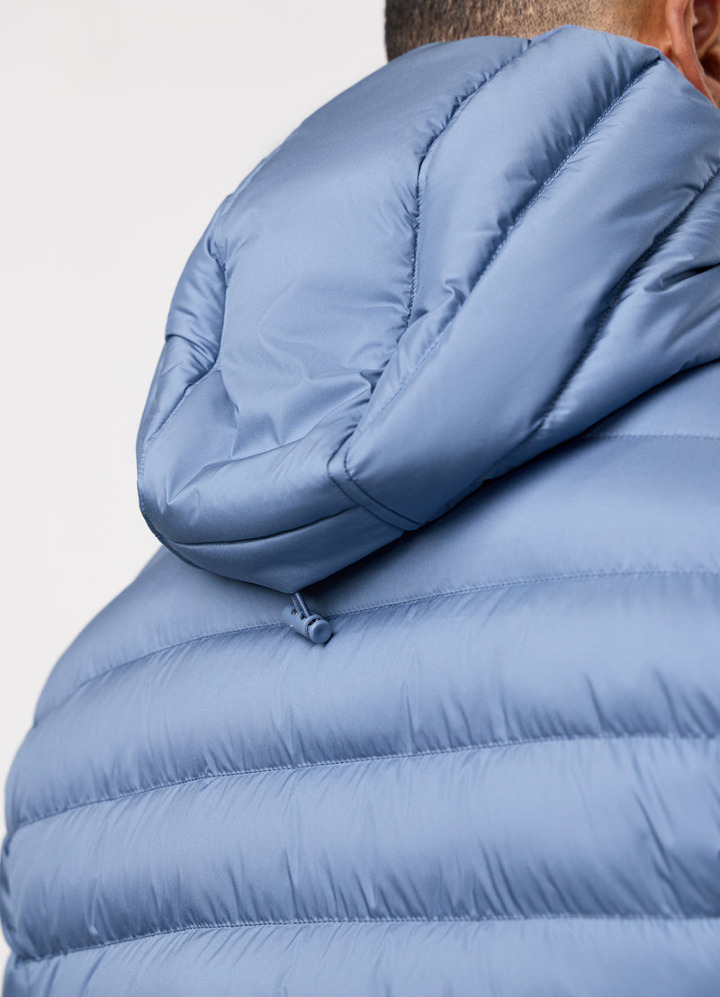 Gym King Endurance Puffer Jacket - Slate Blue