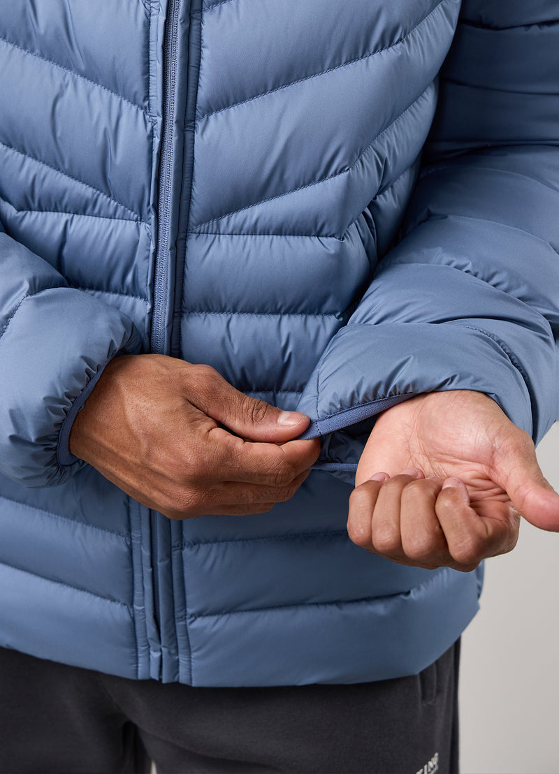 Gym King Endurance Puffer Jacket - Slate Blue