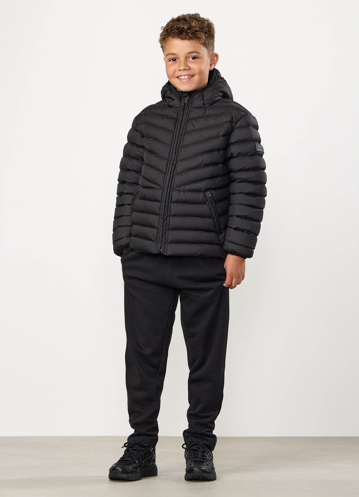 Gym King Kids Endurance Puffer Jacket - Black