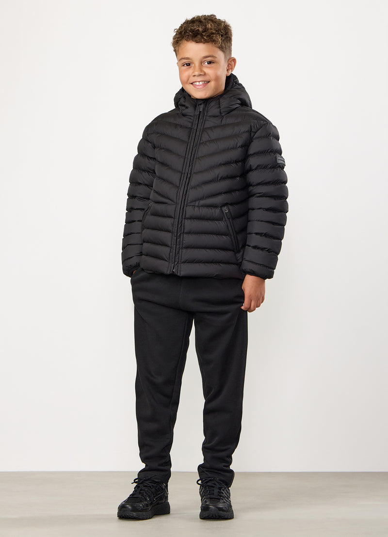 Gym King Kids Endurance Puffer Jacket - Black