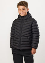 Gym King Older Kids Endurance Puffer Jacket - Black thumbnail