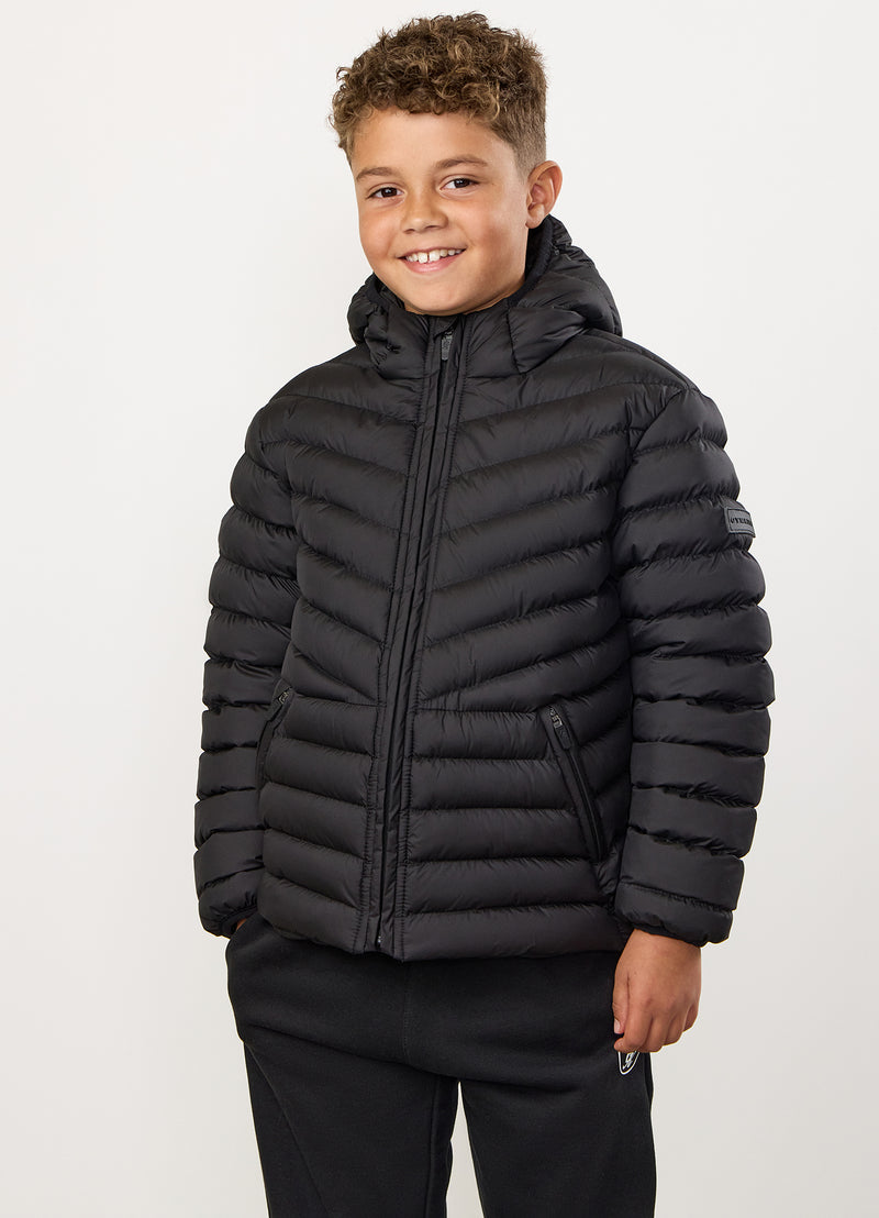 Gym King Kids Endurance Puffer Jacket - Black
