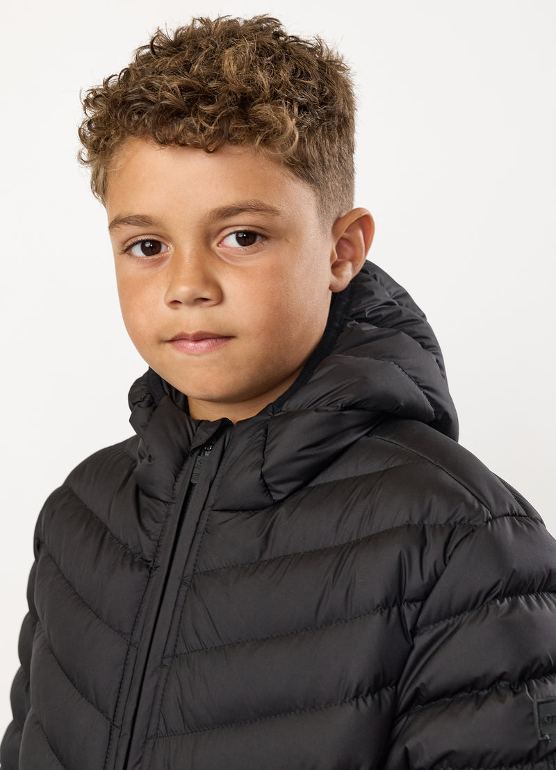 Gym King Kids Endurance Puffer Jacket - Black