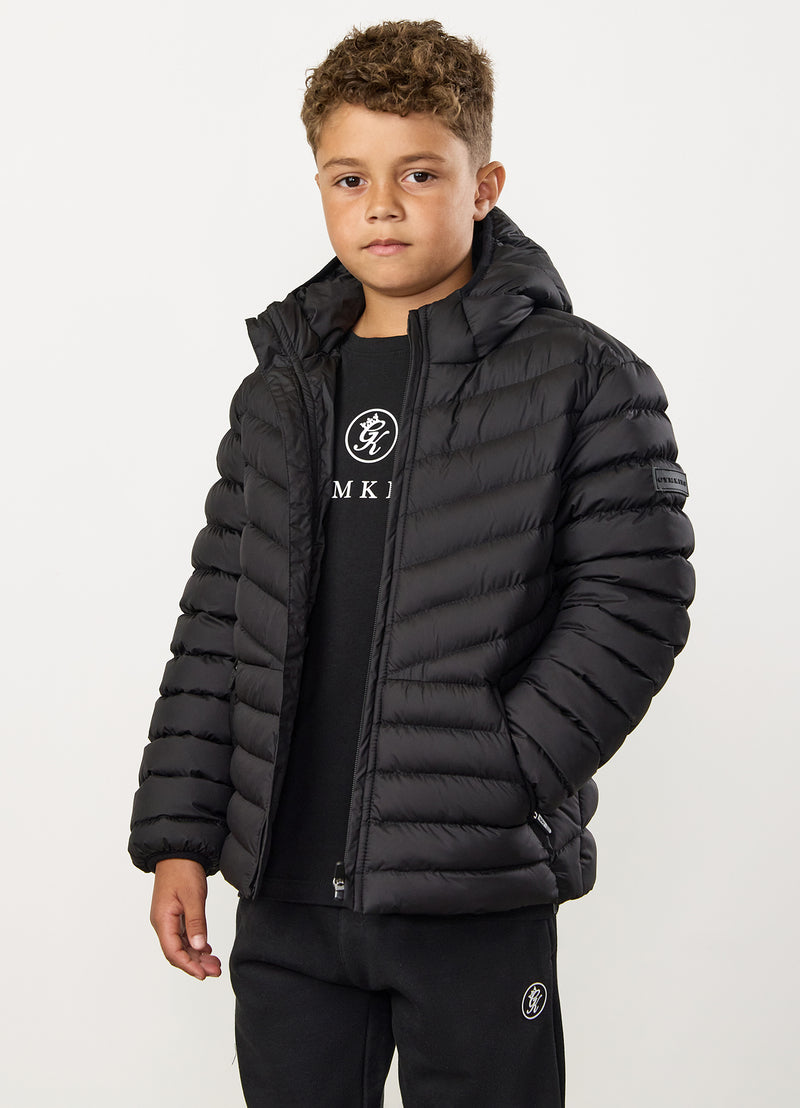 Gym King Kids Endurance Puffer Jacket - Black