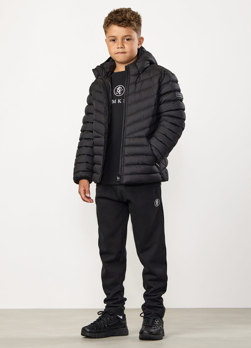 Gym King Kids Endurance Puffer Jacket - Black