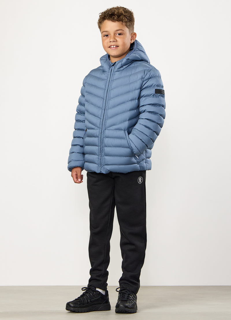 Gym King Kids Endurance Puffer Jacket - Slate Blue