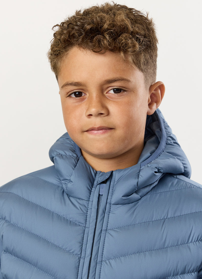 Gym King Kids Endurance Puffer Jacket - Slate Blue