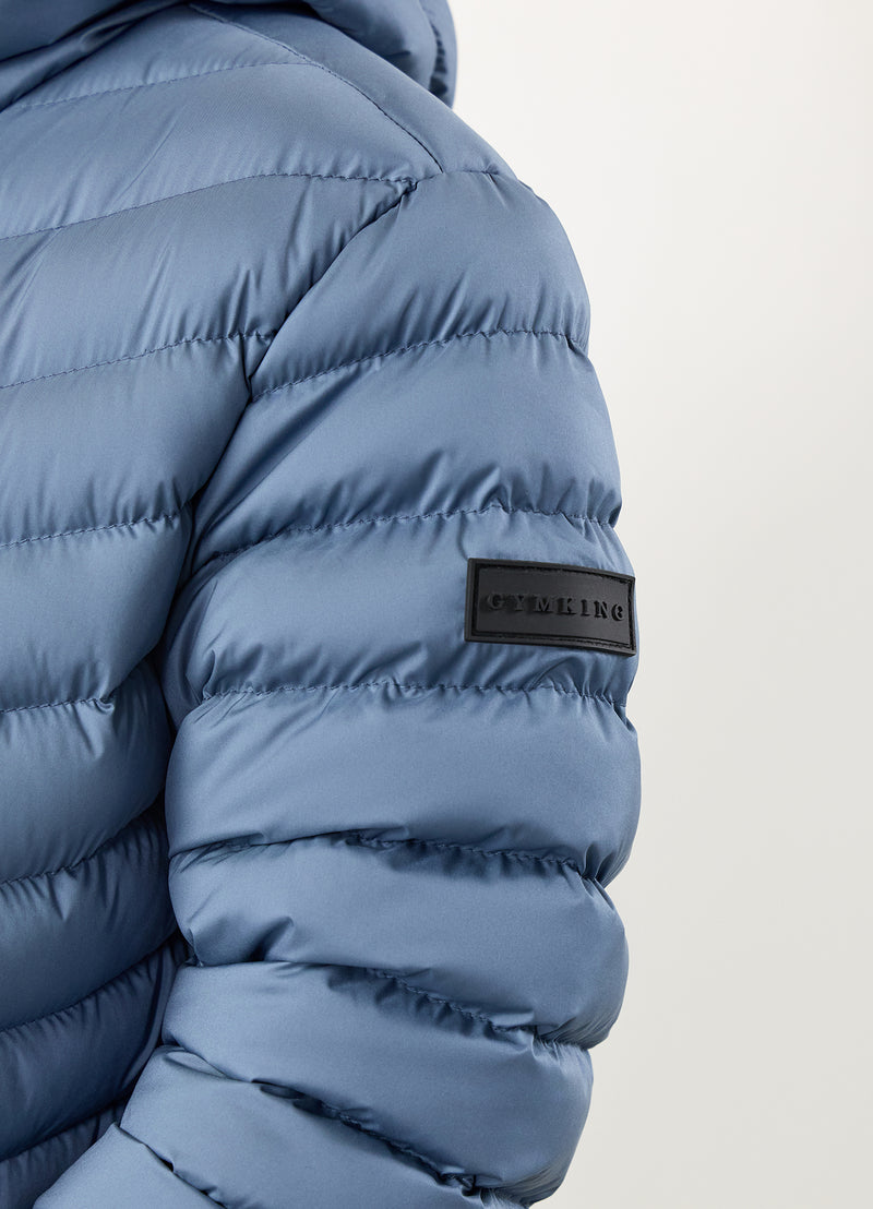 Gym King Kids Endurance Puffer Jacket - Slate Blue